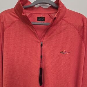 Greg Norman Play Dry Men's Golf/Polo Shirt. 1/4 Zip. NWT. 3XL. XXXL